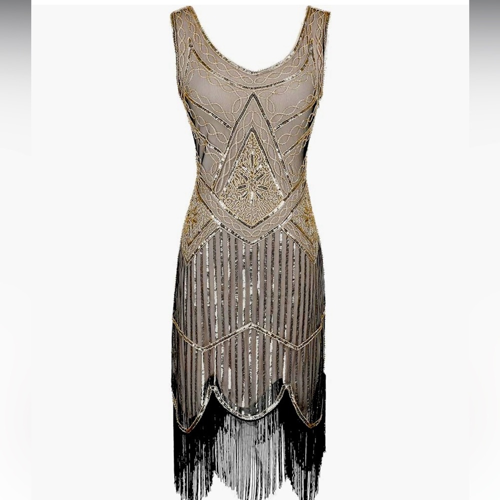 1920s Flapper dress- beautiful! Never worn!